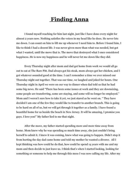 Finding Anna Pdf