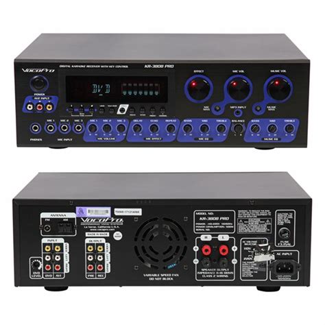 Vocopro Karaoke System Karaoke Player And Wireless Microphones