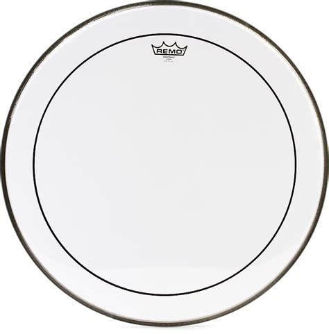 Remo Pinstripe Clear Bass Drumhead Inch Pack Bundle Reverb