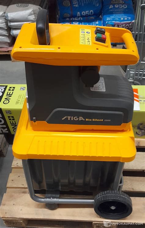 Oksasilppuri STIGA Bio Silent 2500, myymälän mallikappale, Joensuu ...