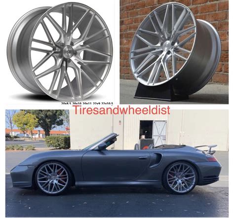 Roadforce Rf Silver Machine Wheels With Tires Porsche Carrera