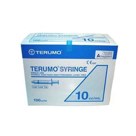 Terumo Syringe 10ml Luer Lock Luer Slip 100s Shopee Malaysia