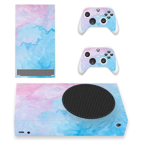 Kit Autocollants Pour Xbox Series S Aquarelle Sticker Skin Pour Xbox