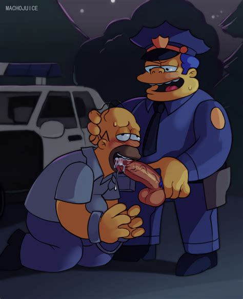 Post 2761326 Chief Wiggum Homer Simpson Machojuice The Simpsons