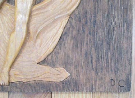 Bid Now Vintage Nude Carved Wood Plaques March 5 0123 7 00 PM EDT