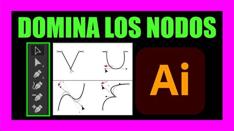 Como Dominar Los Nodos En Illustrator Tutorial En Espa Ol Facil Y