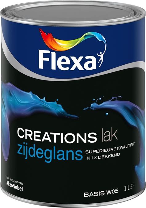 Flexa Creations Lak Zijdeglans Bakery Brown 3033 750 Ml Bol