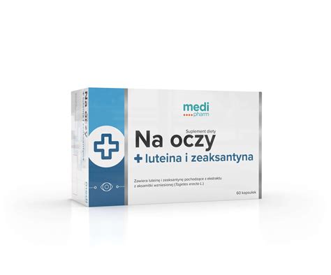 Medi Pharm Na Oczy Z Lutein Kapsu Ek Zdrowie Oczy