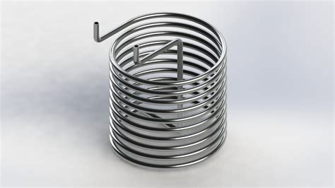 Cooling Coil 3d Cad Model Grabcad