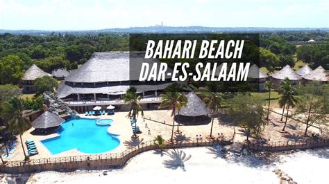 Dar Es Salaam Drone Footage Bahari Beach Neighborhood Youtube