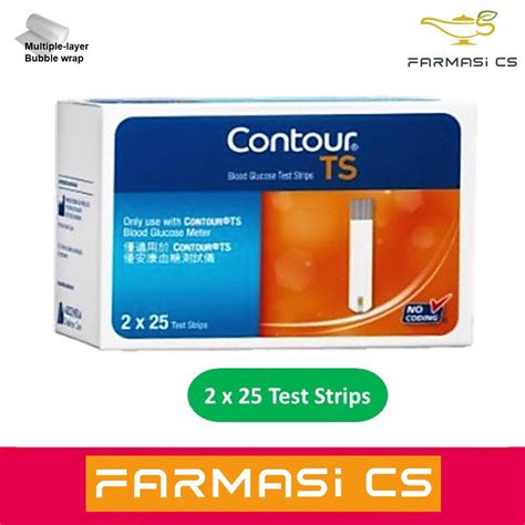 Bayer Contour Ts Blood Glucose Test Strips S X Bottles Twin Exp