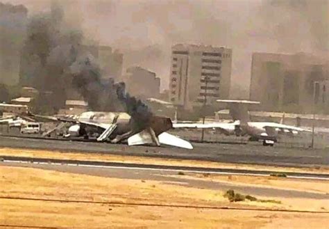 Khartoum Airport Closed and Multiple Aircraft Destroyed