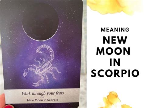 New Moon In Scorpio Meaning In Hindi Milka Suzanna