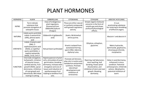 Plant Hormones Ppt