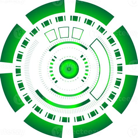 Free Christmas Festival Tech Circle Signal Interface Futuristic