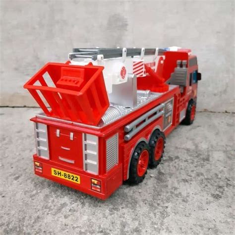 Jual Mainan Mobil Truk Pemadam Kebakaran Anak Mobilan Fire Truck