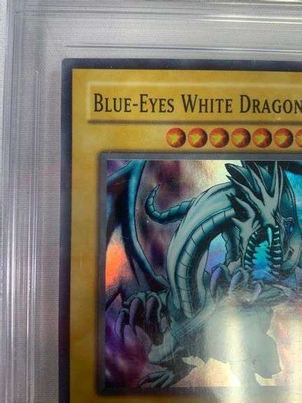 Graded 2004 Yu Gi Oh Starter Deck Kaiba Evolution Blue Eyes White