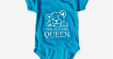 Babygrow The Future Queen Lioness Para Menina Wishirt