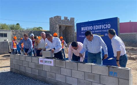 Colocan primera piedra del edificio de Tránsito y Vialidad de Torreón