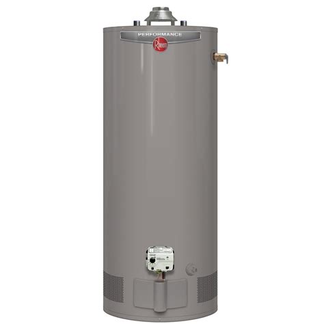 Rheem Rheem Performance 40 Gallon Gas Water Heater with 6 Year Warranty ...