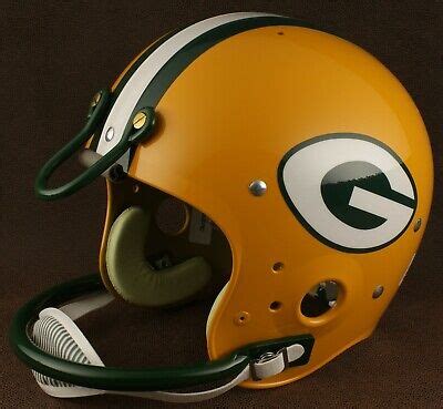 GREEN BAY PACKERS 1980 NFL Authentic THROWBACK Football Helmet | eBay