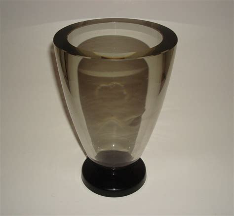 Mcm Glass Vase Antiques Board