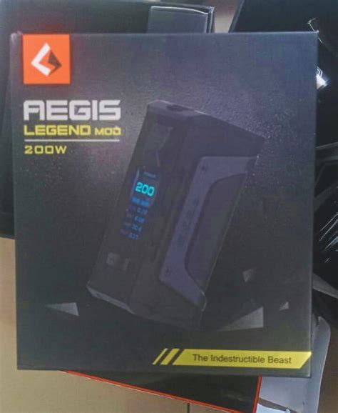 Aegis Legend 200w Authentic Kit Rda Artha V2 Dll Elektronik Lainnya