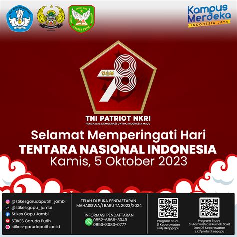 Selamat Hari Tentara Nasional Indonesia Tni 2023