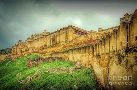 A Panoramic View Of Amer Fort India Photograph By Stefano Senise Pixels