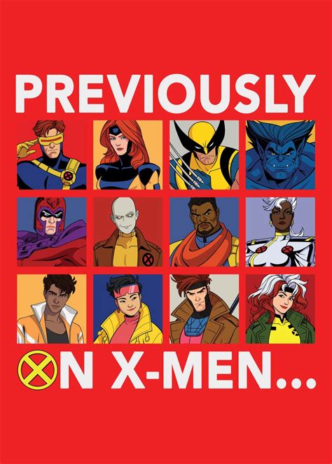 Novas Promoarts De X Men 97 Destacam Os 12 Heróis Principais