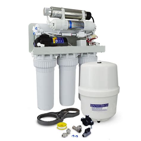 Ro 50 Reverse Osmosis With Tank Pump Uv Tds Regulator Termoidraulicarv