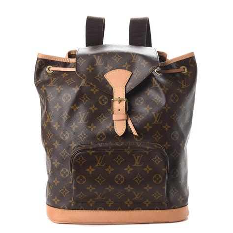 Louis Vuitton Monogram Montsouris Gm Backpack