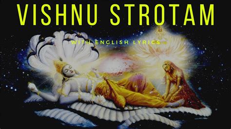 Sri Hari Strotam Vishnu Strotam With English Lyrics And Translation