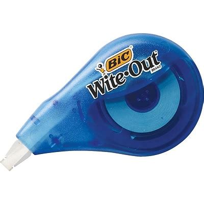 BIC Wite-Out EZ Correct Correction Tape, White, 2/Pack (50592) | Quill.com