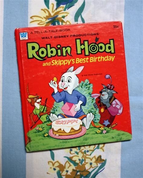 Robin Hood And Skippy S Best Birthday 1973 Whitman