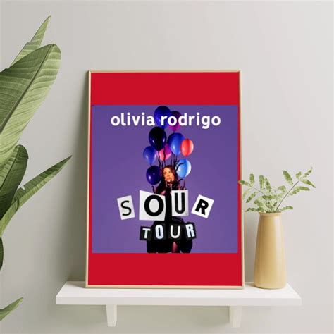 Olivia Rodrigo Sour Tour 2022 Poster Set Sold By Inês Duarte Sku 154161386 Printerval