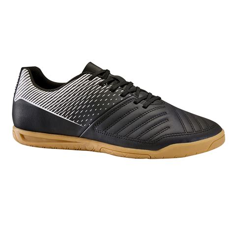 Imviso Chaussure De Futsal Adulte Agility 100 Sala Noire Decathlon