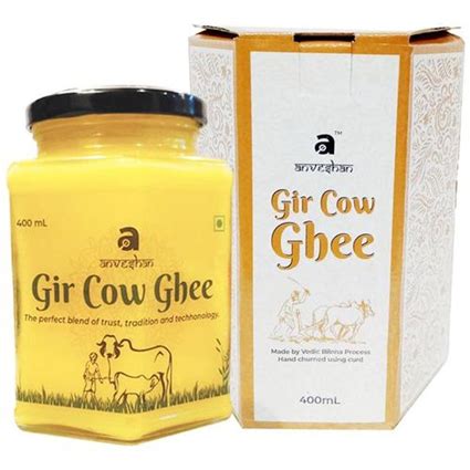 Buy Anveshan A Desi Hallikar Cow Ghee Ml Jar Online At Natures Basket