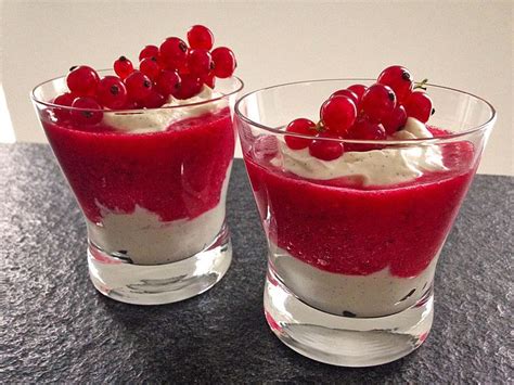 Albertos Ricottacreme Mit Johannisbeeren Von Caralb Chefkoch Dessert