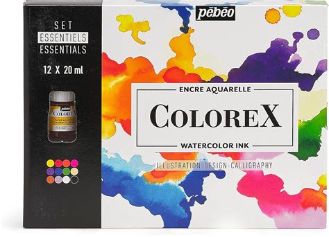 P B O Colorex Bo Te Flacons Ml Assortis Kit De Dessin Manga