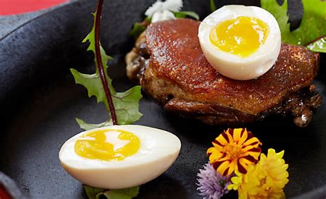 Duck Confit With Soft Boiled Duck Eggs Recipe D Artagnan