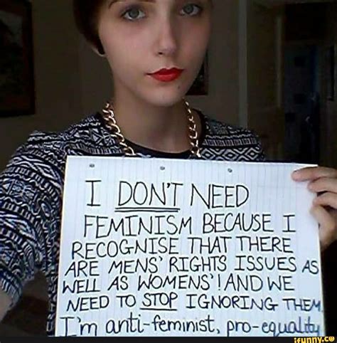 I Need Feminism Because