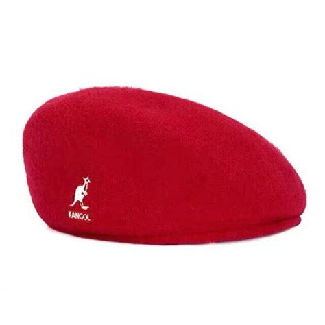 Kangol Woolen Beret Hat Winter Wool Warm Newsboy Flat Caps Casual Men