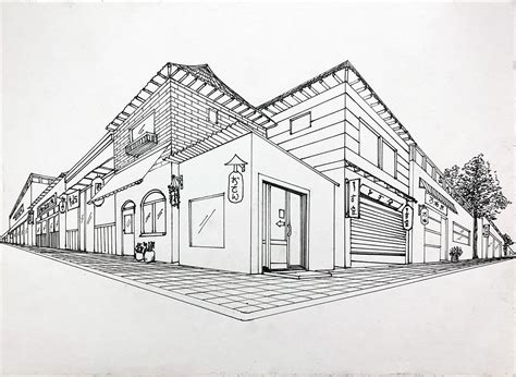 point perspective views  behance