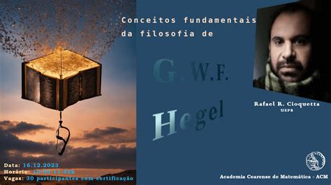 Filosofia de Hegel Academia Cearense de Matemática