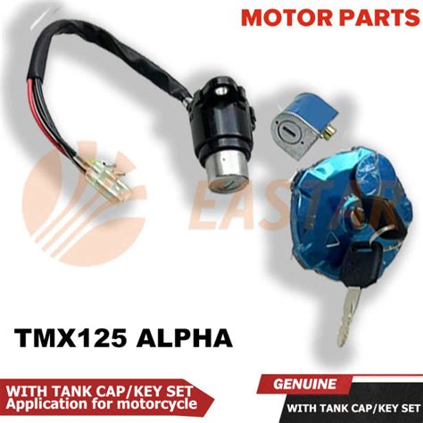 Ignition Switch Set With Tank Cap Key Set Tmx Alpha Lazada Ph