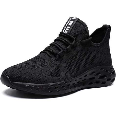 Mevlzz Mens Running Shoes Slip On Walking Shoes Fashion Breathable