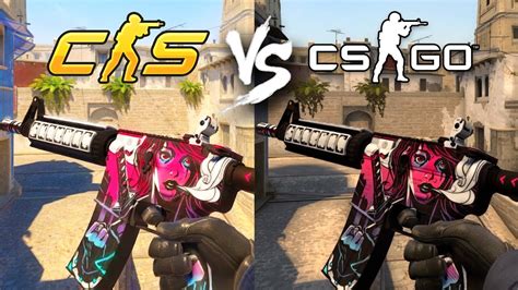 ALL M4A4 SKINS CS2 VS CSGO YouTube