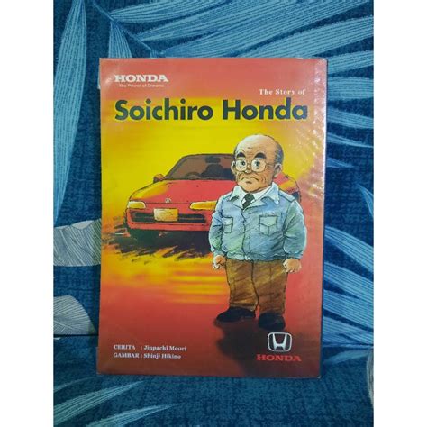 Jual Buku Komik Manga Biografi The Story Of Soichiro Honda Bahasa