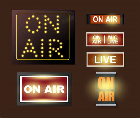 210 Radio Station On Air Stock Illustrations Royalty Free Vector